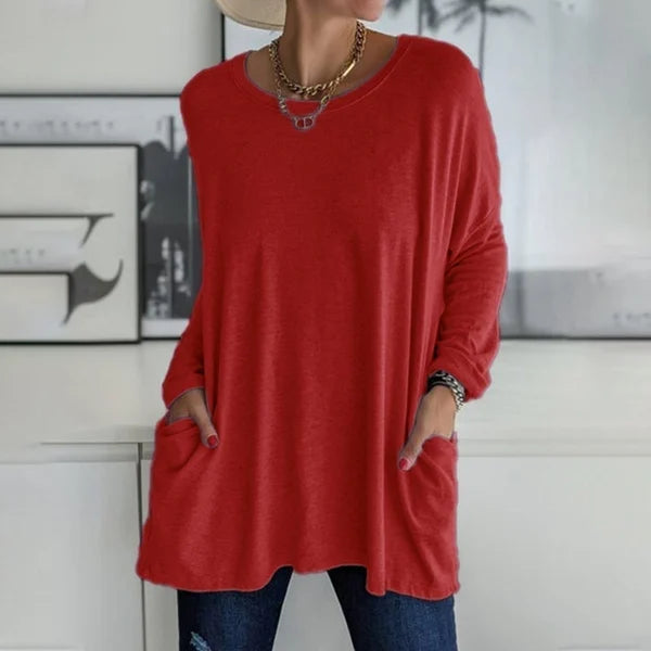 Moira - Relaxed Long Sleeve Sweater