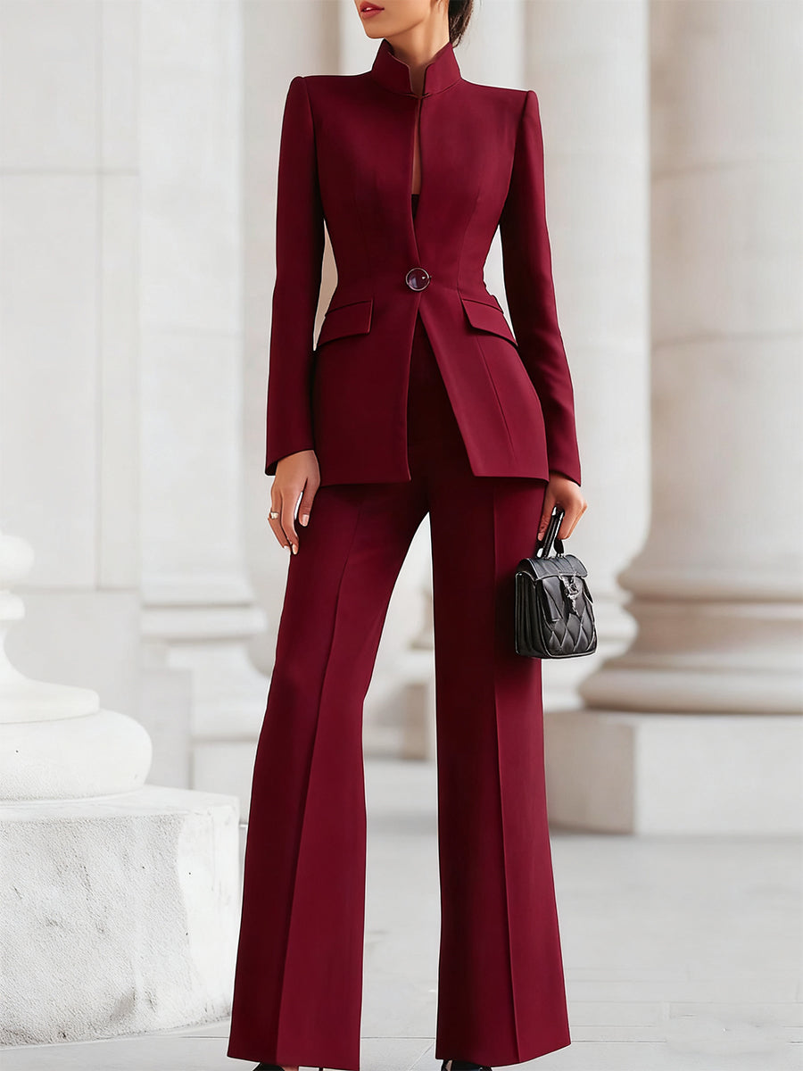 Victoria - Elegant Blazer & Trouser Suit Set
