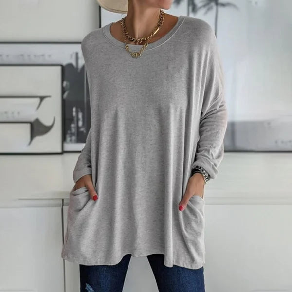 Moira - Relaxed Long Sleeve Sweater