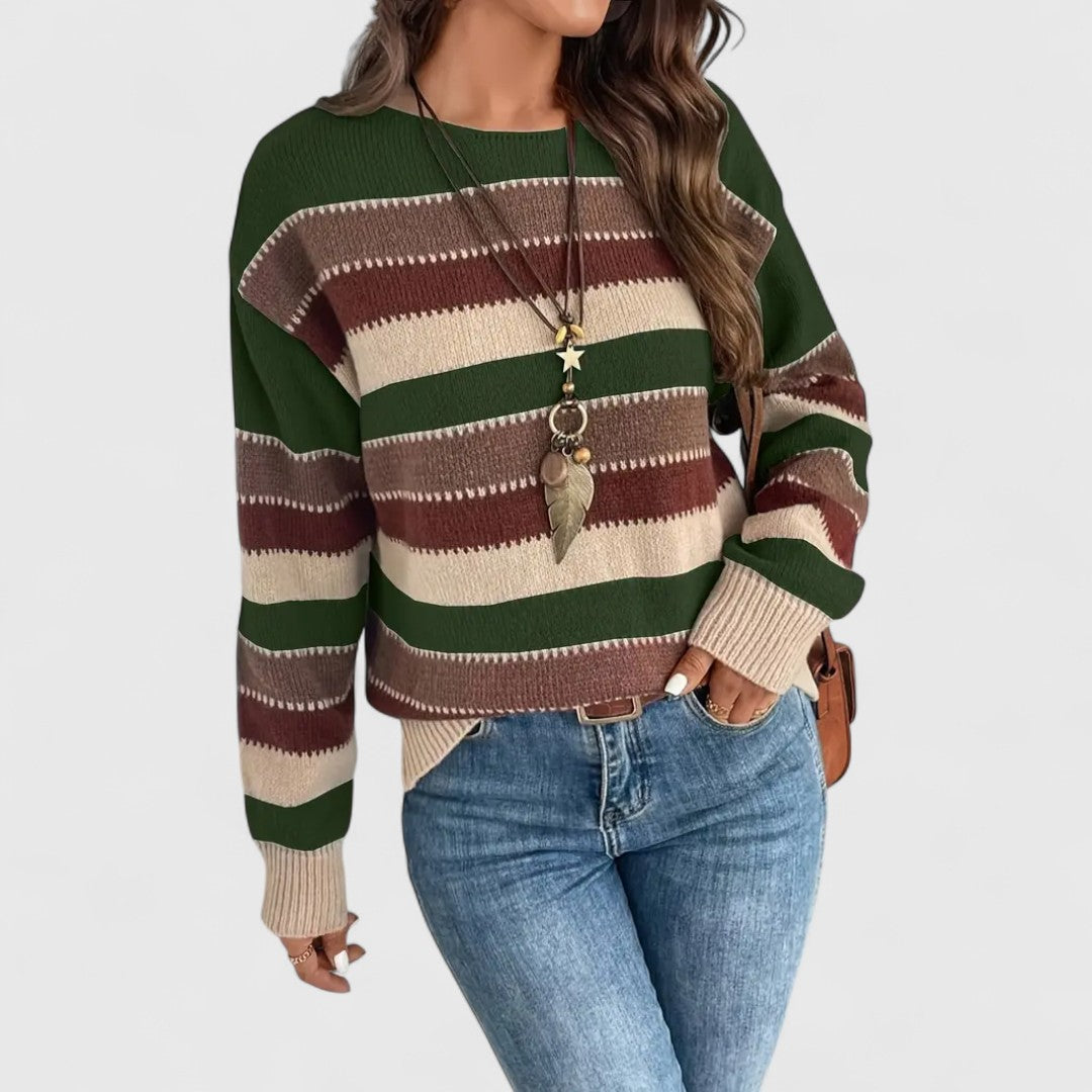 Sophie – Striped Casual Sweater