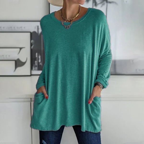 Moira - Relaxed Long Sleeve Sweater