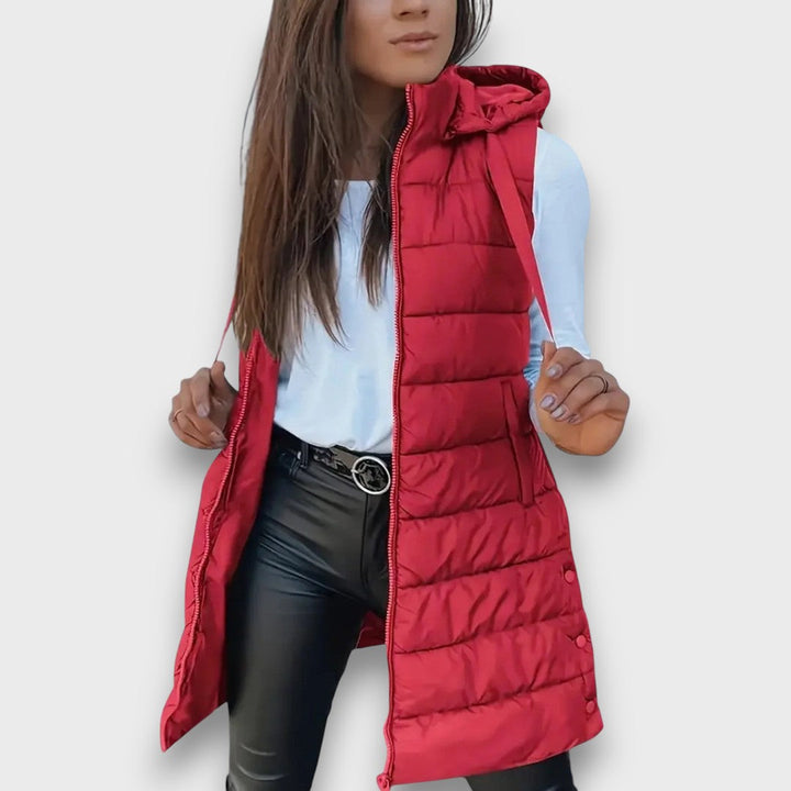 Kaira - Sleeveless Hooded Puffer Vest