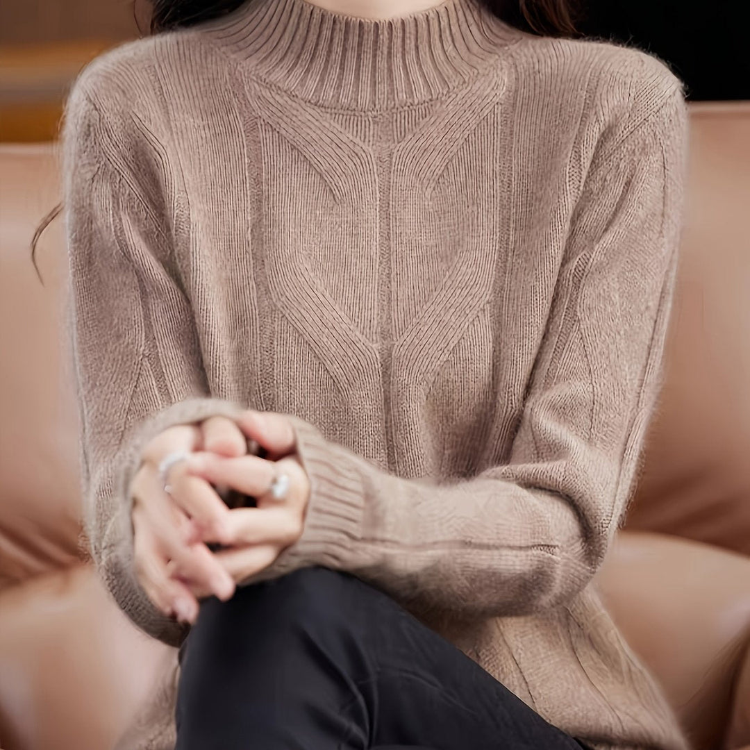 Karmen - Cozy Retro Knit Sweater