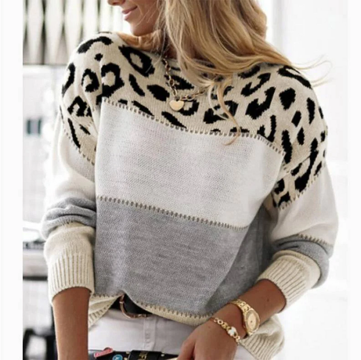 Sam - Casual Leopard Sweater