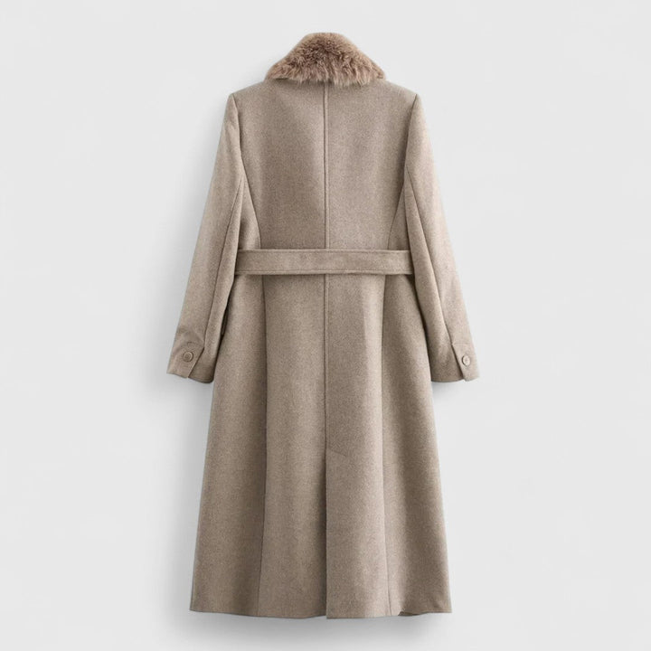 Evelyn – Belted Winter Coat