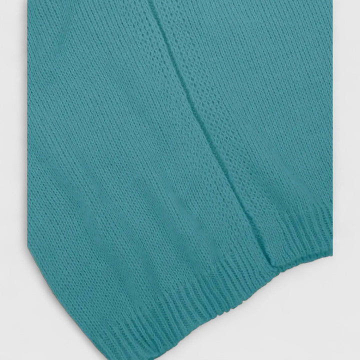 Yosha - Patchwork Knitted Cardigan