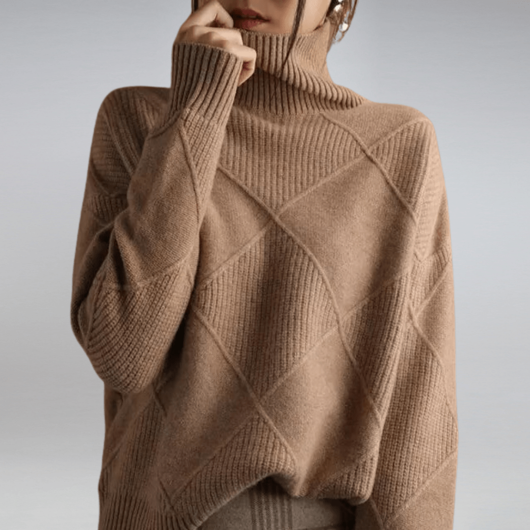 Joanne - Soft turtleneck sweater