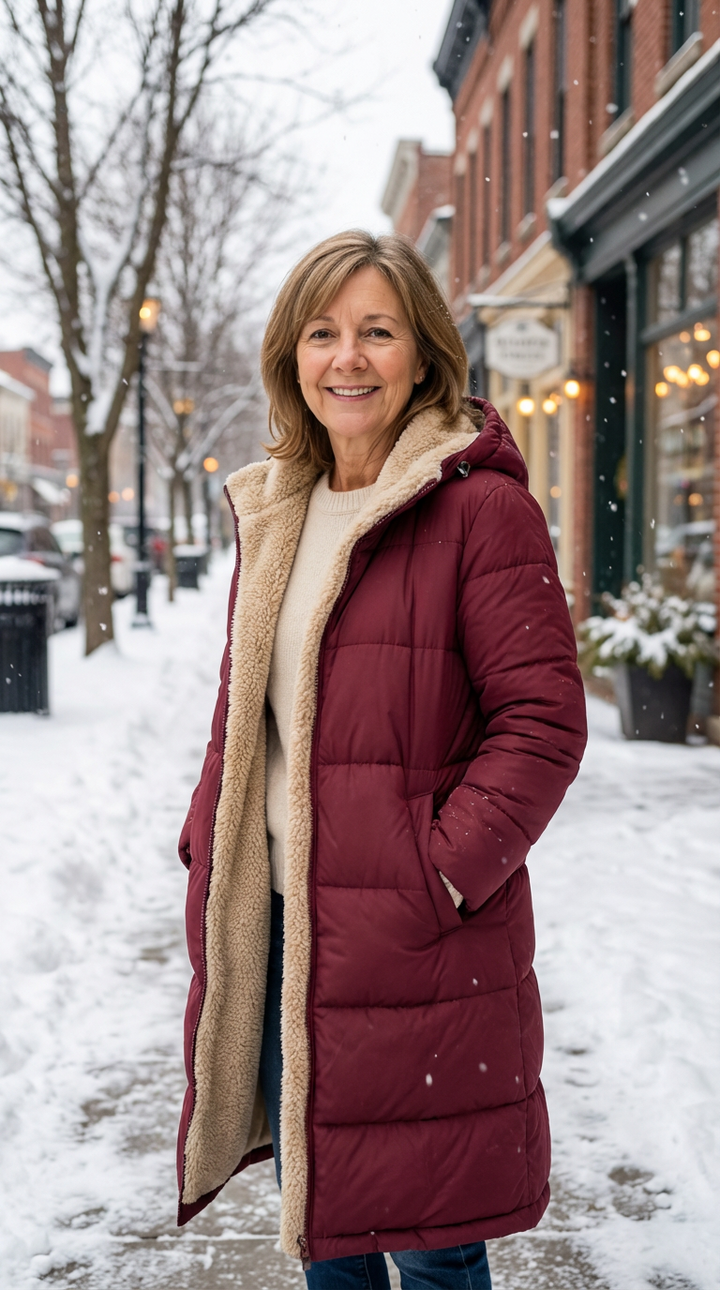 Jana - Elegant Reversible Coat