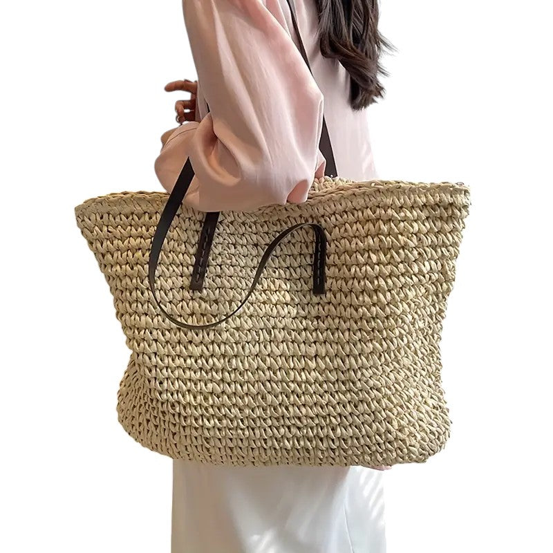 Victoria - Woven Tote Bag