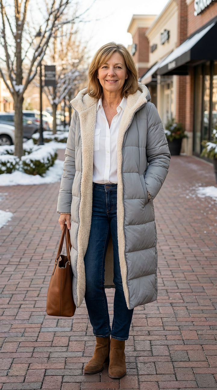 Jana - Elegant Reversible Coat