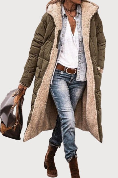 Jana - Elegant Reversible Coat