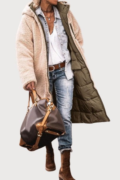 Jana - Elegant Reversible Coat