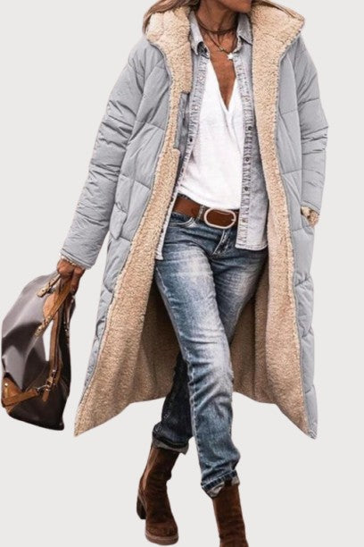 Jana - Elegant Reversible Coat