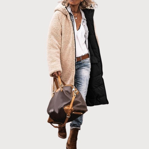Jana - Elegant Reversible Coat